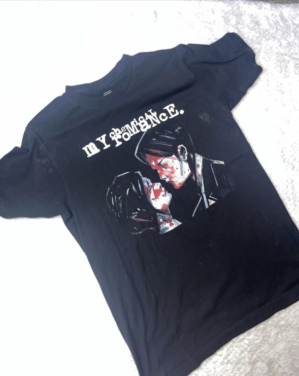 My Chemical Romance Shirt Women's L Three Cheers For Sweet Revenge Hot Topic
